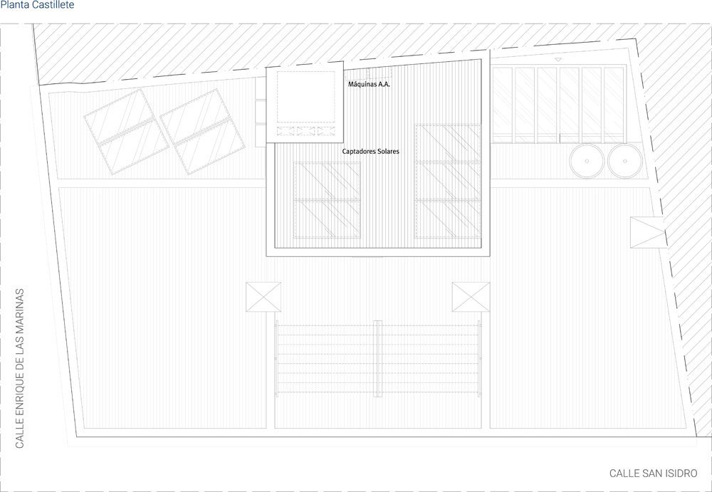 Planta Castillete Enrique de las Marinas 43. Viviendas en régimen de cooperativa. Información y Venta: 626 842 176