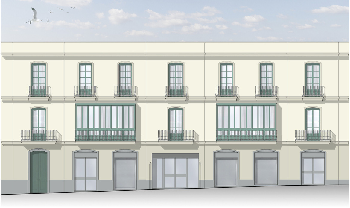 Hospital de Mujeres 42. Viviendas en régimen de cooperativa. Información y Venta: 626 842 176