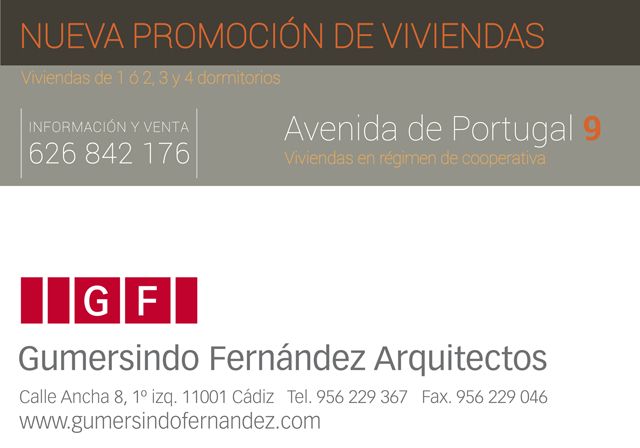 Avenida de Portugal 9. Viviendas en régimen de cooperativa. Información y Venta: 626 842 176