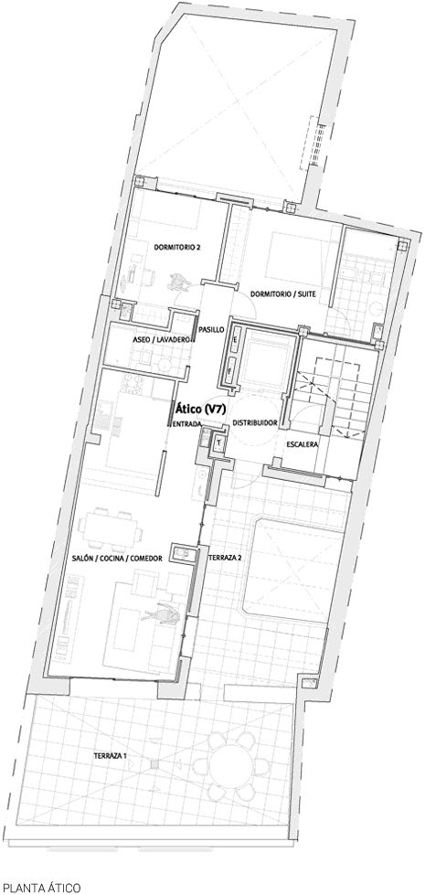 PLANTA ÁTICO
